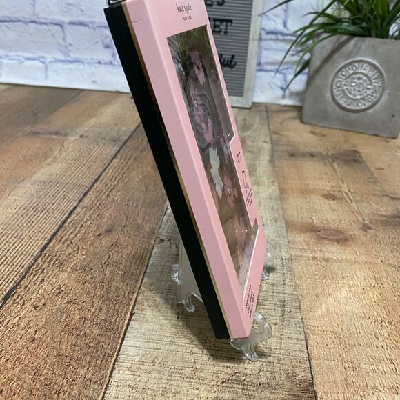 Kate Spade Comcold Case iPhone XS X Pink Gala Floral Shimmer Nwt - Picture 5 of 7